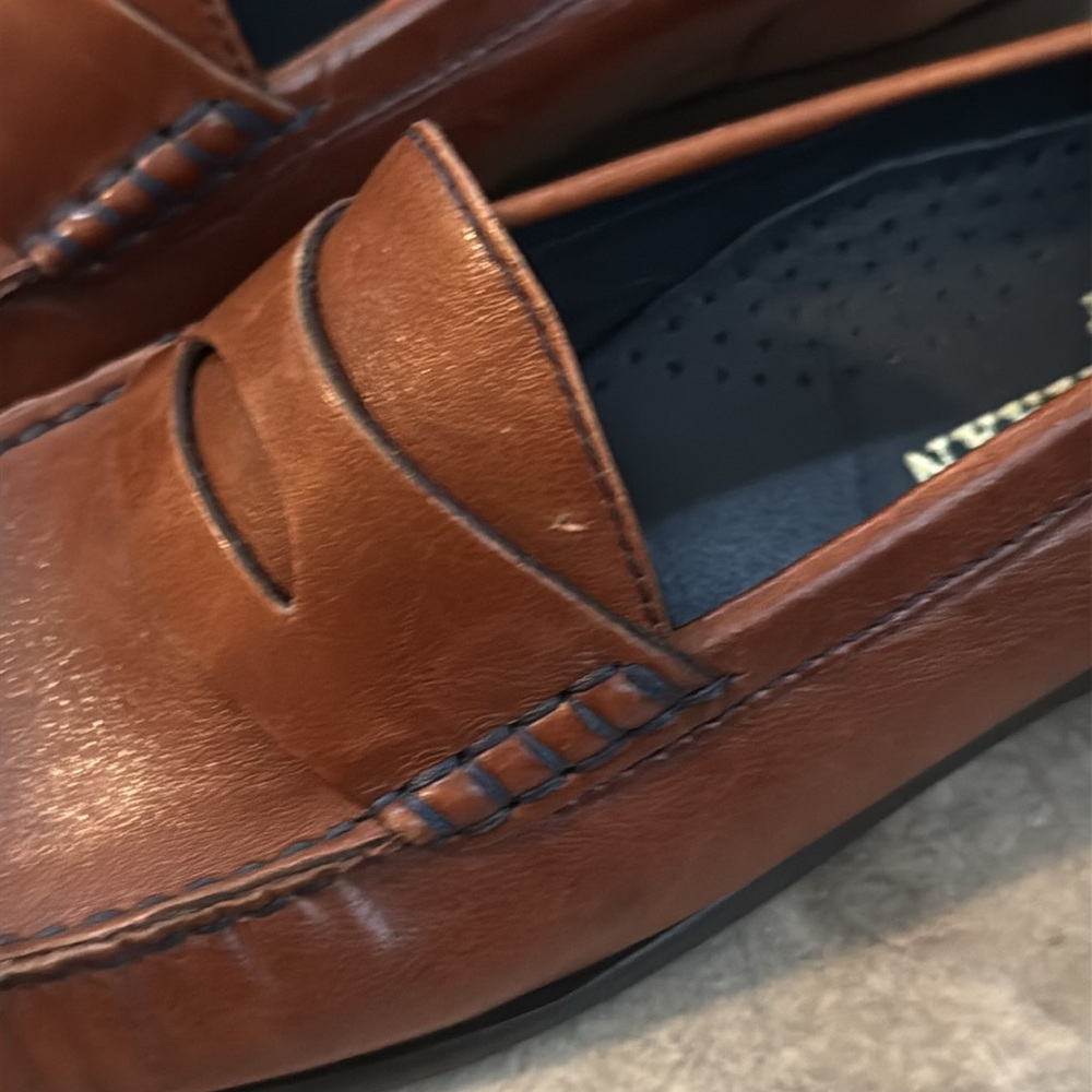 Cole Haan Brown Penny Loafers - Picture 2 of 4